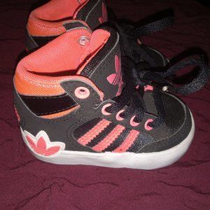 Adidas Toddler/Kid High Top Shoes Size US 4K